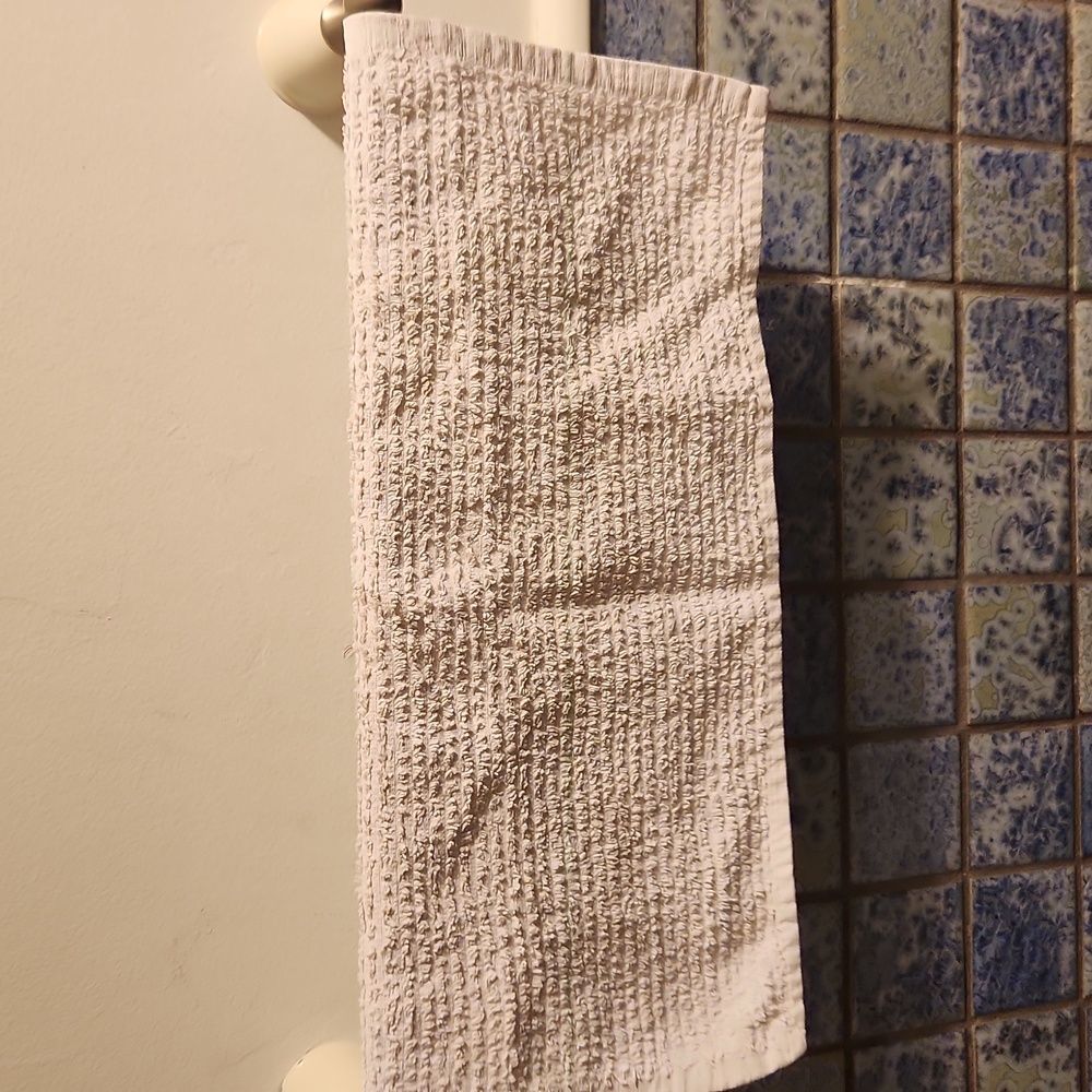 White towel